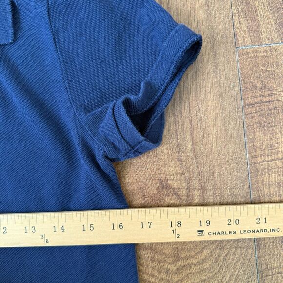 Ralph Lauren Sport The Mesh Mini Polo Dress Women Size Medium Navy Blue - Picture 4 of 6
